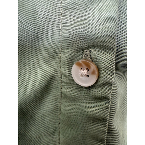 Women's Sanctuary Baja Tie Shirt, Size L, Green - Picture 4 of 9